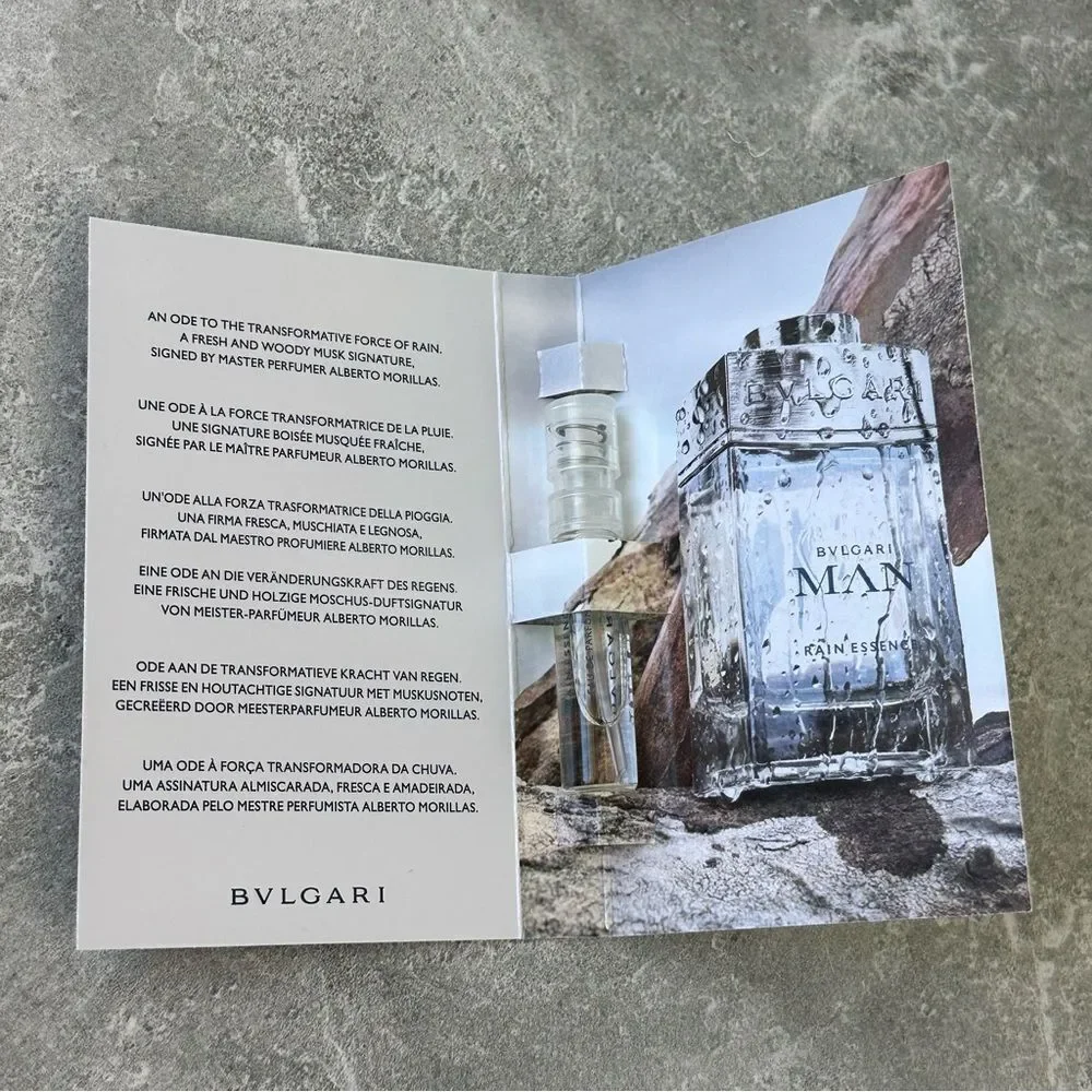 BVLGARI Man Rain Essence Sample 1.5 ml